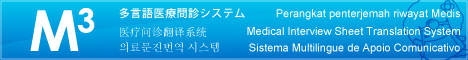 多言語医療問診システム