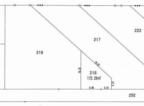 黒崎町218番（画地図）